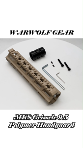 MK8 Geissele 9.5 Polymer Handguard WARWOLFGEAR