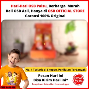 OSB Kids Vitamin Otak Anak OSB Omar Smart Brain Cair Atau Sirup 100 % Produk Asli