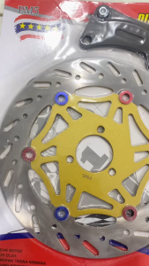 PIRINGAN CAKRAM DEPAN MODEL BULAT LEBAR PLUS BREKET 260MM PNP MIO J MIO GT 115 MIO M3 MIO LUBANG 3 ISTANAMOTOR55