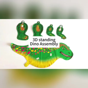 3D Dinosaur Foil Balloons For Roar Theme Birthday Party Decorations Kids Toys Brachiosaurus