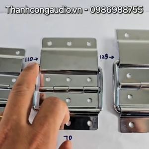 Bản lề 812 lỗ kích thước: NHỎ - VỪA – TO dùng cho tủ âm thanh thùng dây thùng đèn beam