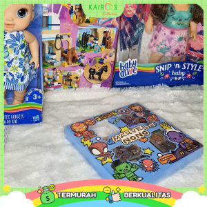 Sticker NONO Kartun Bahan PVC Marvel ECER 1 LEMBAR Stiker  Waterprooft