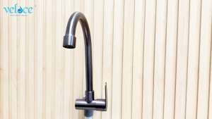 VELOCE Kran/Keran Angsa Wastafel/Sink/Cuci Piring Bahan Stainless Premium | 2100