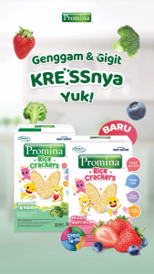 Promina Rice Crackers: Snack Camilan Bayi 20g