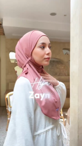 Hijab Bergo Tali Zayna Kerudung Instan Non Pad Jersey Hijab Loly Size M By Kalishaofficial