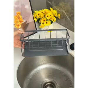 Giá để đồ rửa bát tích hợp thanh treo size 23cm -Aeneas Shop