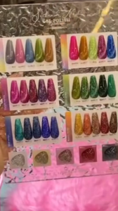 SEE KAA 15ml. เซ็ตสีเจล 35 สี โทนสีแฟลชลูกแก้ว แถมชาร์ตสี (รหัส P04)