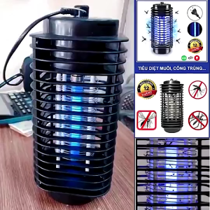 Đèn bắt muỗi điện quang thông minh diệt muỗi hiệu quả không tiếng ồn ánh sáng xanh thay cho đèn ngủ