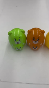 กบเหลา กบเหลาดินสอ น้องหมี DY-381 คละสี 1 รู ( 3 อัน คละสี) | เคแคมปัส เครื่องเขียน