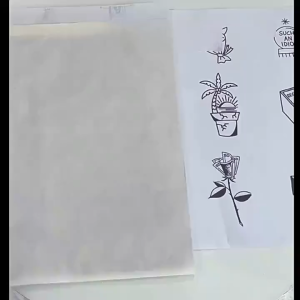 10pcs Spirit Original Tattoo Body Art Tattoo Transfer Paper Supply Tracing Copy Body Art Tattoo Stencil Carbon For A4 Transfer