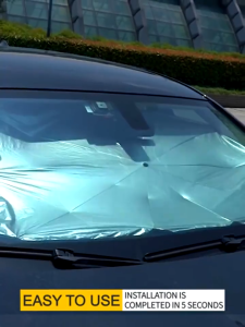 Car Windshield Car Sun Shade Umbrella Car Sunshade Car UV Cover Sunshade Front Window Interior Protection 汽車遮陽伞