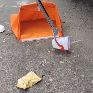 แขนยาวหยิบของ ไม้คีบสิ่งของ ไม้หยิบของ ไม้คีบขยะ ทำจากสแตนเลส!! น้ำหนักเบา ใช้งานง่าย ไม่ต้องก้มเมื่อคีบสิ่งของ