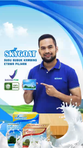 SKYGOAT / SKYGOAT Susu Kambing Etawa Bubuk Original 2 Box