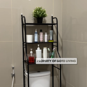 Goto Tora Rak Organizer Toilet Tissue Sabun Kamar Mandi WC