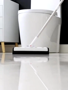 Floor Squeegee Adjustable Wiper Household Magic Broom Hair Wiper Rubber Blade Tile Shower Floor Wiper R0602