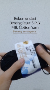 Benang Rajut Katun Impor 5 Ply