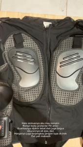 Rompi Body Protector FX ARMOR motor cross trail motocross touring bikers cross rider turing