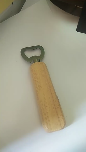 เก็บปลายทาง！Bottle Opener ที่เปิดขวดไวน์ เบียร์ ด้ามไม้ ของชำร่วยเปิดขวดปีใหม่ สำหรับงานต่างๆ ราคาขายส่ง