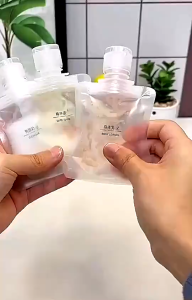 Túi chiết mỹ phẩm Tuýp Chai Lọ chiết mỹ phẩm mini du lịch đựng dầu gội dầu xả sữa tắm tiện lợi có thể tái sử dụng