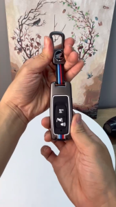 Ốp Chìa Khóa Xe Máy Honda AB Vario Vision Winner Lead Chìa Khóa 2 Nút Họa Tiết 3 Sọc Lịch Lãm Sang Trọng