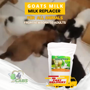 Goats Milk (milk replacer for orphaned animals) 1KG milk onepuppy labpuppycatfor all animals