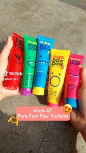 Pure Paw paw Ointment 25 gram I STRAWBERRY I CARICA PAPAYA I PASSION FRUIT I GRAPE I WATERMELON