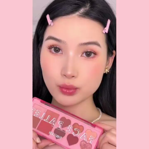 PINKFLASH OhMyLove 4 in 1 Multiple Face Palette Eyeshadow & Blush & Highlighter & Contour