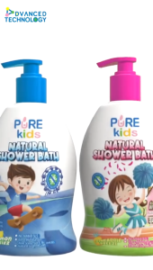 Purekids Natural Shower Bath Pure Bb | Purebb Sabun Cair Mandi Anak Anti Bacteri - Tanpa SLS (100ml)