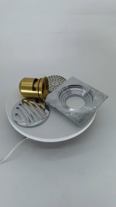 Thoát sàn ngăn mùi đồng mạ c rôm phi 90