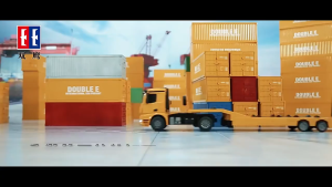 double E E562 rc truk trailer 2.4ghz mercedes benz genuine license