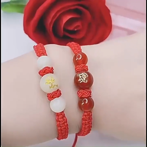 Vòng tay tết chỉ may mắn cho người tuổi ngọ - Vòng đeo tay nữ tuổi ngựa - May mắn tài lộc