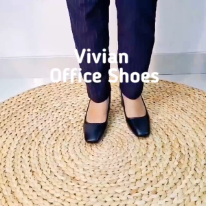 Nicholas Edison Heel Vivian Sepatu Heels Kerja Square Toe Terbaru