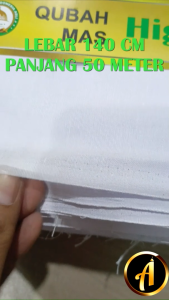 Kain Kafan 1 Roll Kualitas Premium L-140 cm & P-50 Meter