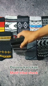 Kaos Kaki Oldschool Motif Tribal Skate Panjang Premium - Hosela Project