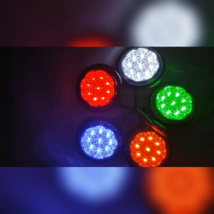 Lampu LED Bak Truk Model Bulat 24V - Penerangan Malam Hari yang Handal!