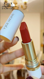 SHOW IDEA Lipstick Waterproof Rose Essential Waterproof Lipstick Non-Stick Cup Soft Matte Nude Shock Long Lasting Waterproof Non-Stick Cup 24Hr Highly Pigmented Lip Tint Lips Makeup