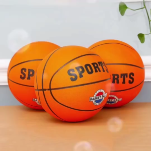 🔥การจัดส่งที่รวดเร็ว🏀 ลูกบาส PU คุณภาพสูง ขนาด 24 cm สําหรับเด็ก basketball เบอร์ 7 ทำจากหนัง