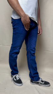 Z.A Celana Jeans Panjang Pria Wanita Regulerfit Denim Stretch Premium Bahan Melar