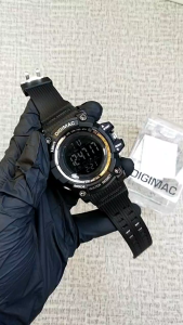 Empirewatches Jam Tangan Digimac 8198 Pria Cowok Digital Strap Rubber Original Water Resistant
