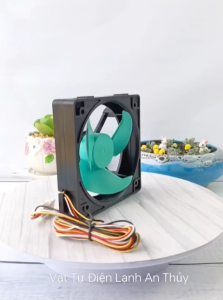 Quạt Tủ Lạnh PANASONIC 14V 4 Dây Kích Thước 11.3cm x 11.3cm Cách Xanh NMB