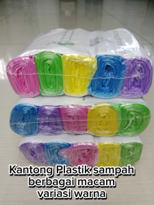 COD - C1A1 - Kantong Plastik Sampah - Plastik Sampah Sekali Pakai - Plastik Hemat Termurah isi 5 roll