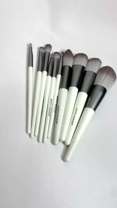 Bộ Cọ Trang Điểm 10 Cây Chuyên Makeup Cá Nhân Lông Siêu Mềm SHUSHU COSMETICS