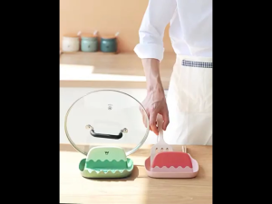[Happy Kids] Kitchen Antiskid Spatula Holder Spoon Pot Cover Shelf Chopstick Holder 锅铲汤勺垫 Alas Senduk - KW14