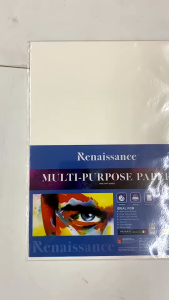 กระดาษวาดเขียน Renaissance ชนิดหยาบ A4 หนา 200 แกรม 5 แผ่น/10 แผ่น (ราคา/ห่อ) | เคแคมปัส เครื่องเขียน