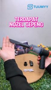 BAYAR DITEMPAT - Vacuum Cleaner Portable Mini 2 in 1 Tanpa Kabel Penyedot Debu untuk Rumah & Mobil