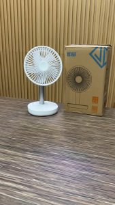 Quạt sạc tích điện để bàn Xiaomi JIPIN JP-F05 có 5 cánh quạt ngăn chứa hương liệu