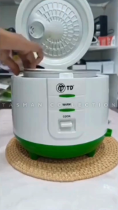 DISKON 25% Mejikom 12 Liter Rice Cooker 100% ANTI LENGKET 350 Watt - 3 in 1 Menanak Menghangatkan dan Mengukus Twin Dog MC-102PL | TASMAN COLLECTION