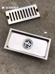 20-80CM SUS 304 Stainless Steel Floor Drain Cover Anti Odor Kitchen Toilet Bathroom Drainage Penapis Lubang Bilik Air