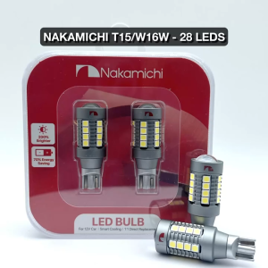 2PCS Nakamichi 28LED T15/W16W Car Reverse Light Back Up Light Car Parking Light 921 912 Reverse Bulb