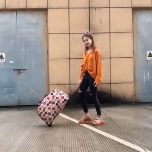 Large Capacity Foldable Travel Bags Waterproof Luggage Tote Handbag Travel Duffle Bag Trolley Bag 20 inch